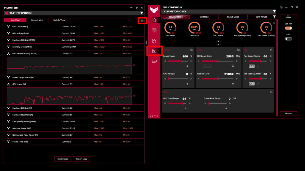 3. Monitor GPU Temperatures