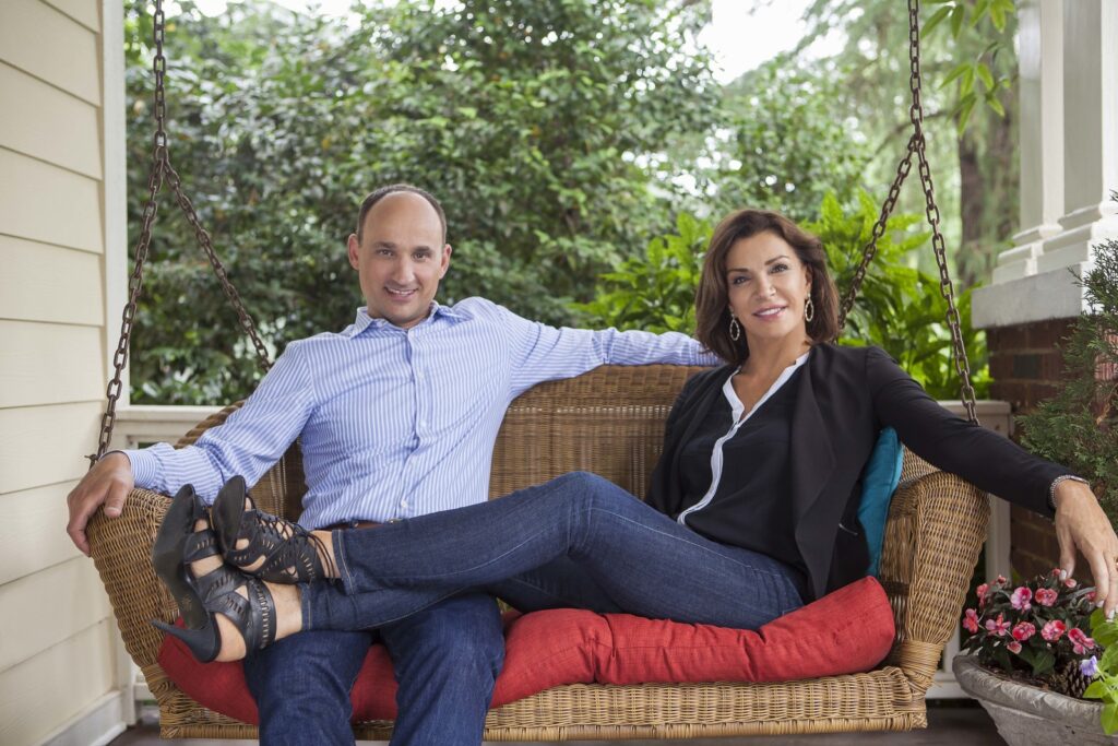 Hillary Farr and David Visentin, hosts of Love It or List It.