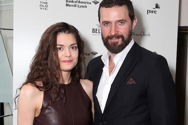Richard with Samantha Colley