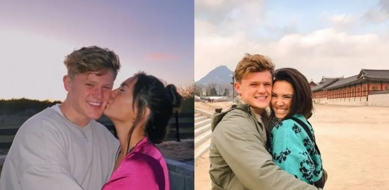 Ryan trahan with Haley Pham