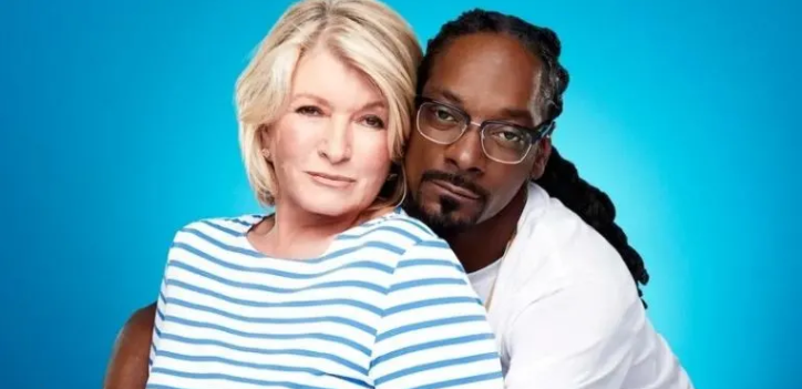 snoop dog and Martha stewart