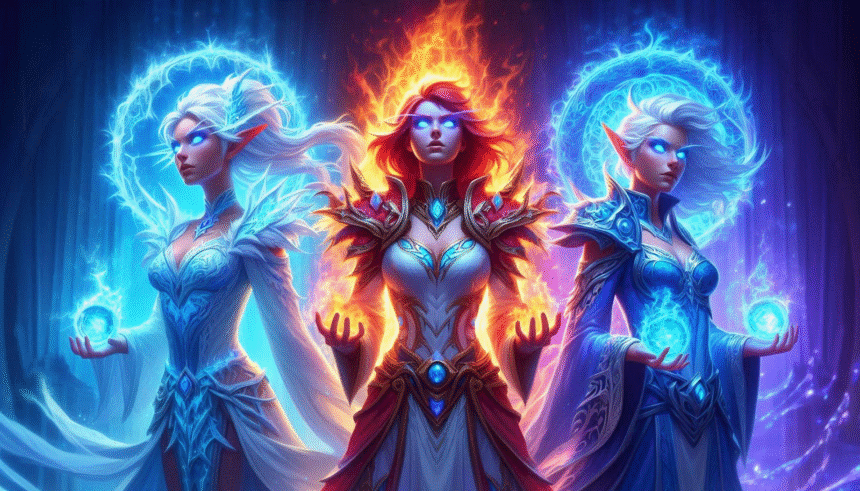 Which mage should all fans of spells and AoE DD classes start playing in The War Within update